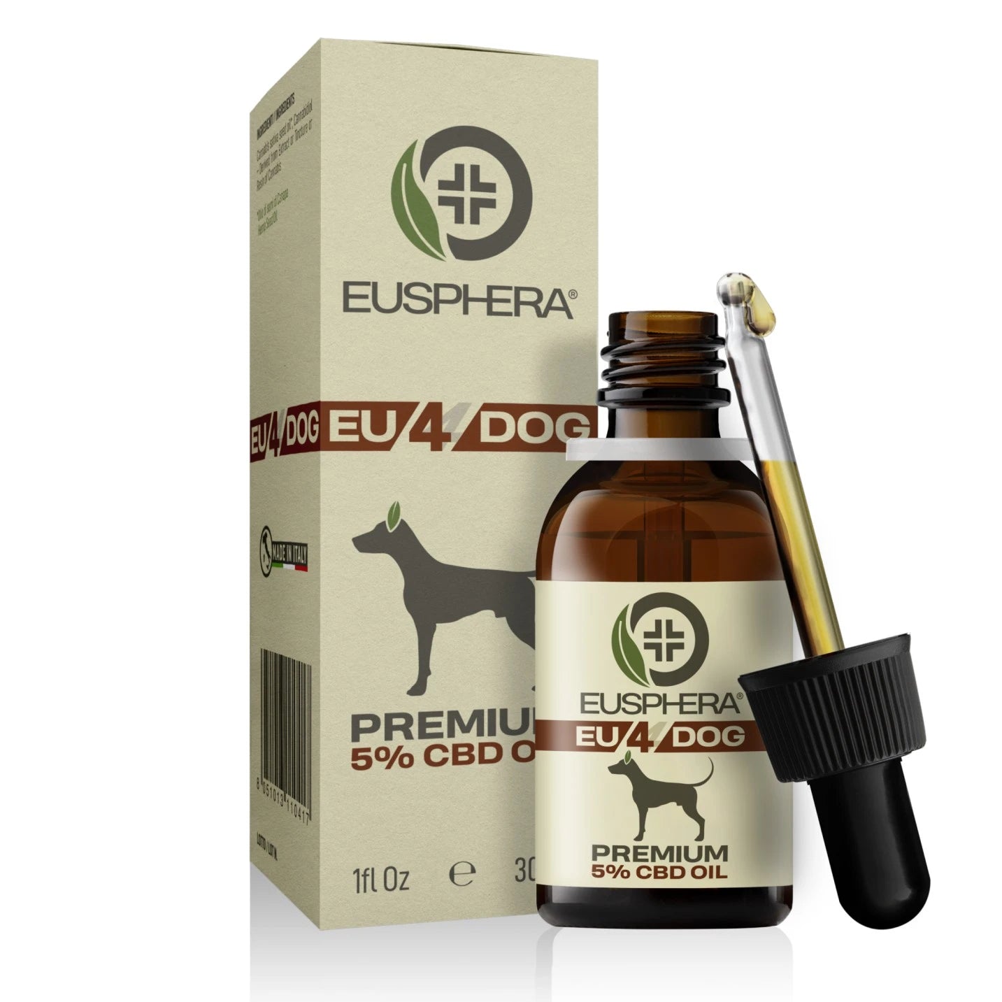 EU4DOG  Il miglior olio CBD per cani contro ansia ed epilessia – Eusphera